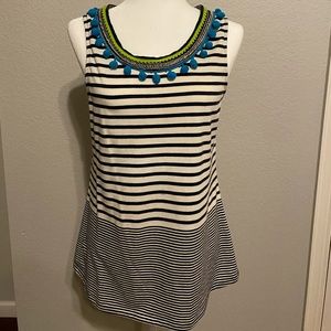 Striped Anthropologie Top